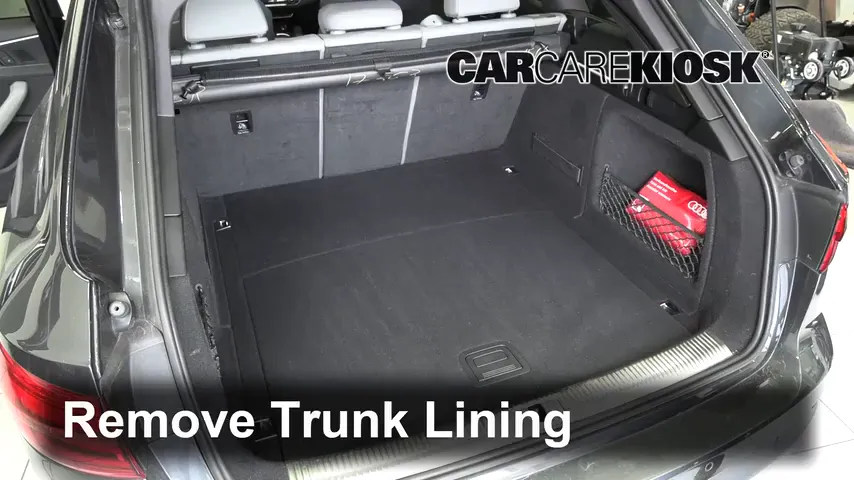 2017 Audi A4 allroad Premium Plus 2.0L 4 Cyl. Turbo Tires & Wheels Change a Flat Tire